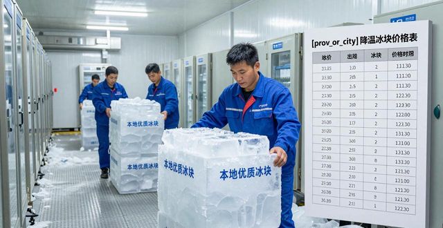 广州南沙区降温冰块多少钱一吨？本地制冰厂报价来了