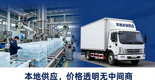 工业冰块选广州南沙区本地供应，价格透明无中间商