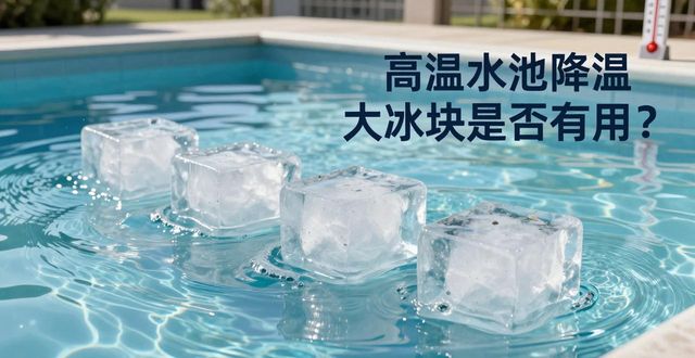 广州南沙区高温水池降温大冰块，到底管不管用？