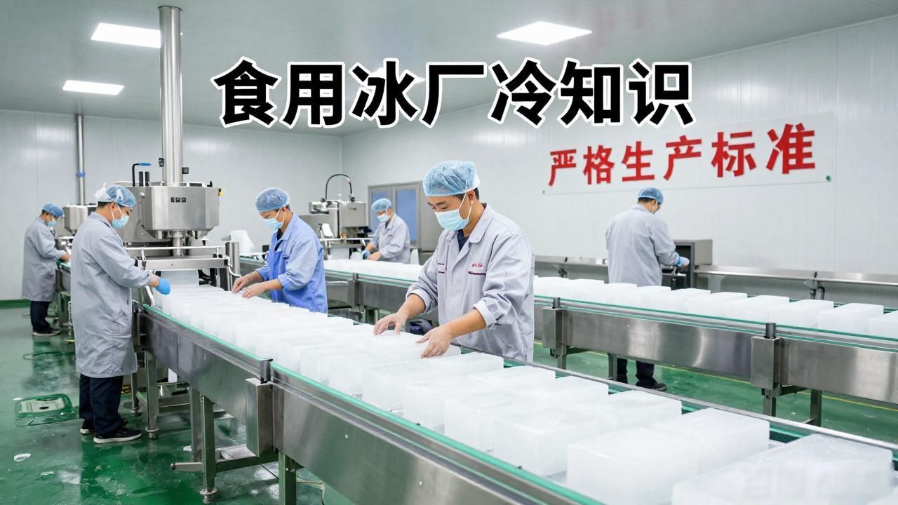 广州南沙区食用冰厂冷知识：冰块也能喝出讲究